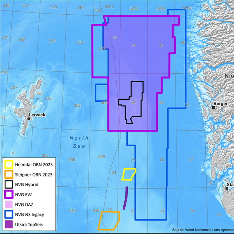 CGG Northern Viking Graben Earth Data coverage 2023